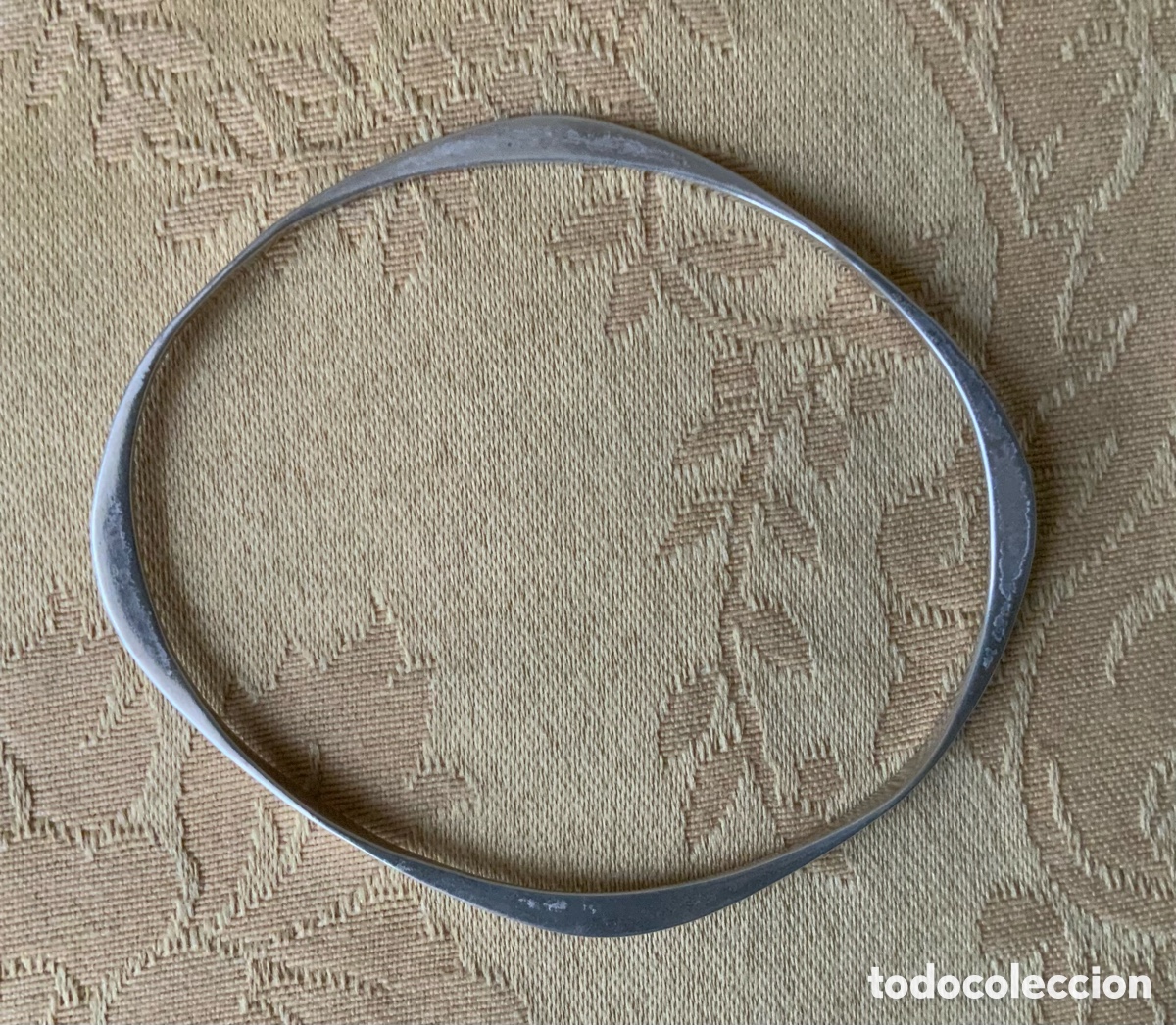 Vintage: PULSERA R&Iacute;GIDA VINTAGE PLATA LEY - Foto 6