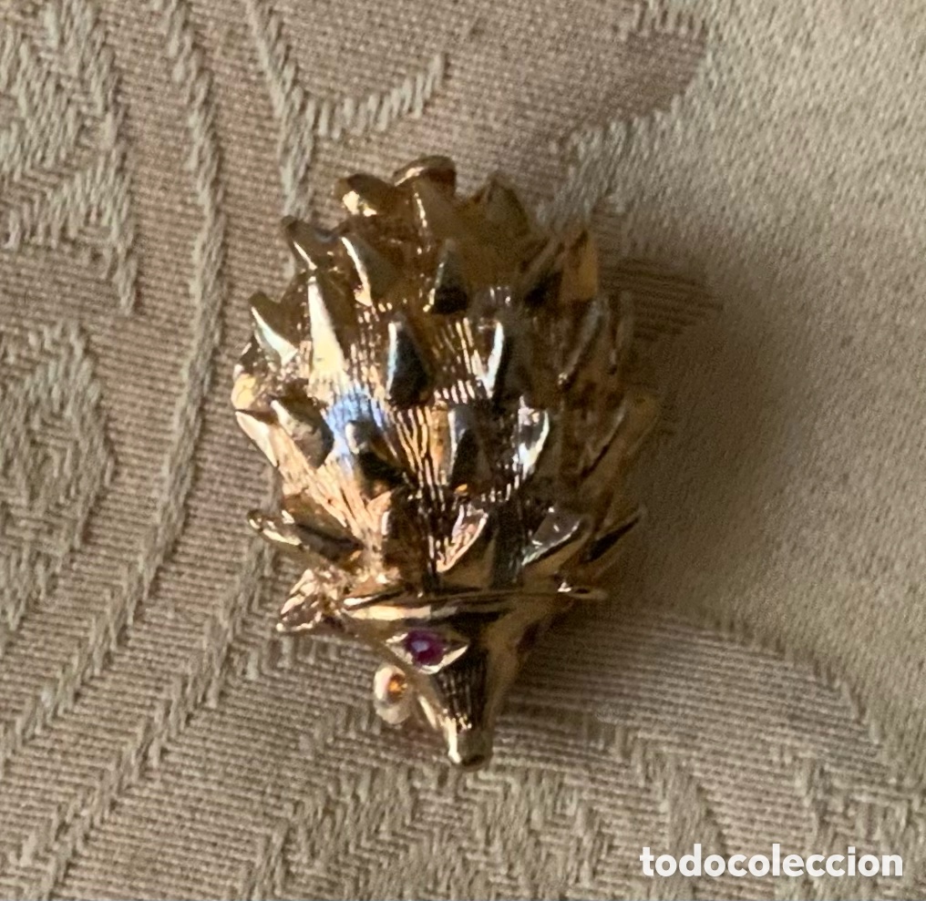 Vintage: BROCHE VINTAGE ERIZO - Foto 2