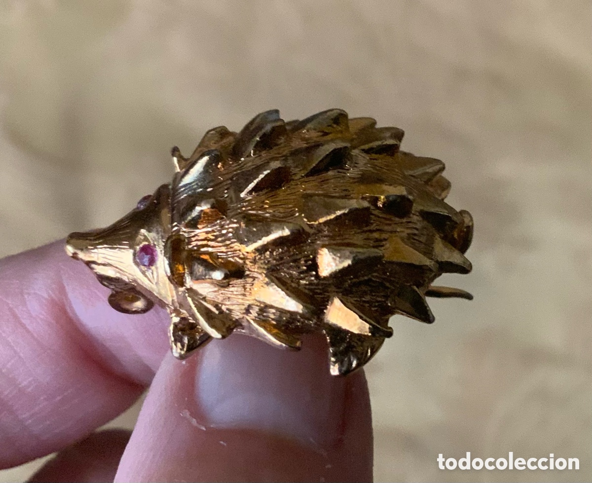 Vintage: BROCHE VINTAGE ERIZO - Foto 5