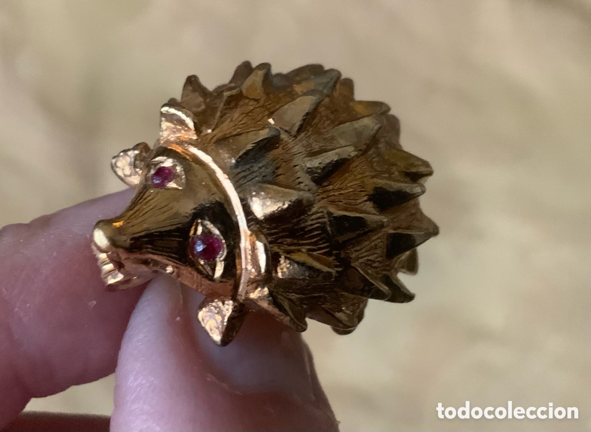 Vintage: BROCHE VINTAGE ERIZO - Foto 6
