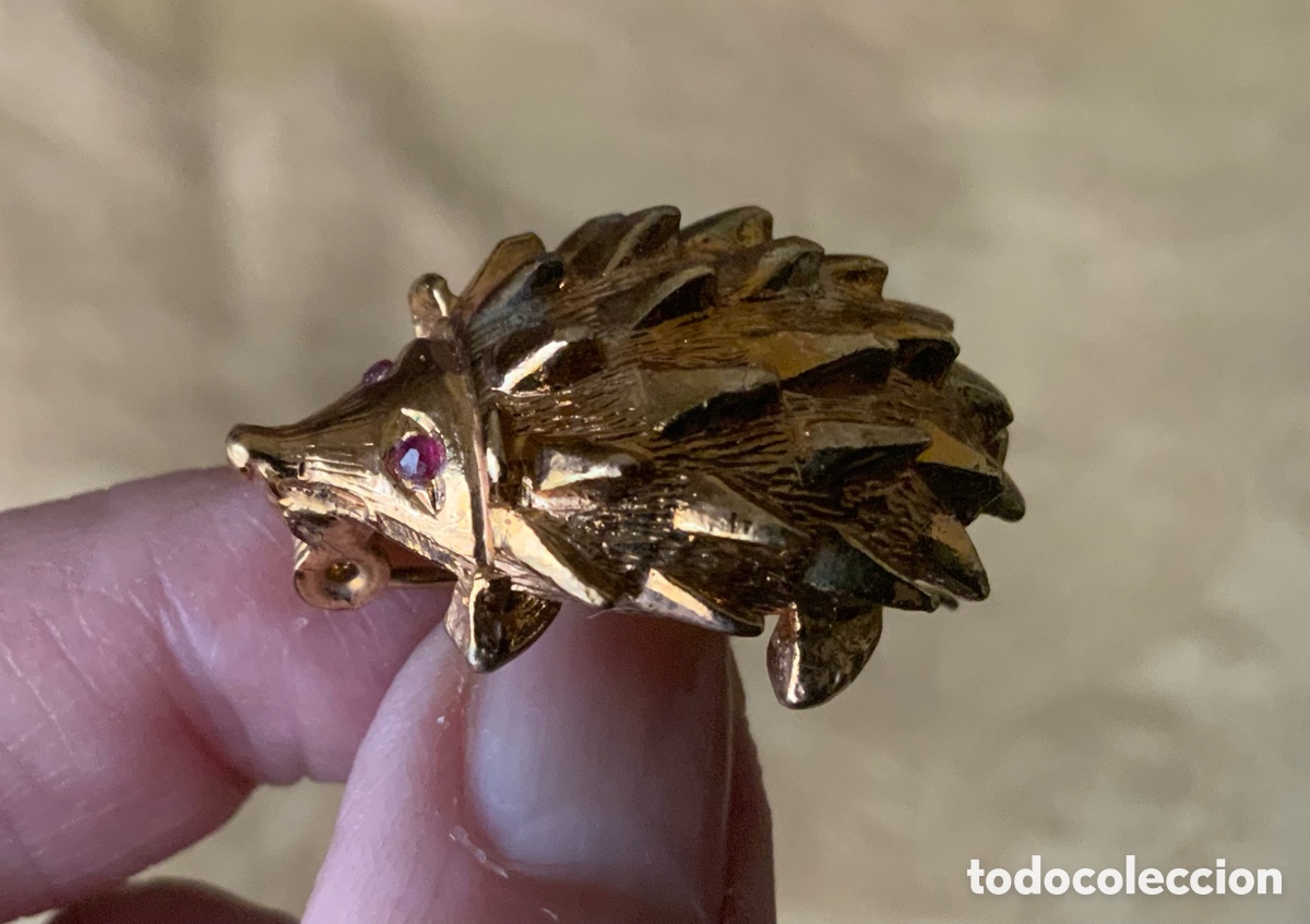 Vintage: BROCHE VINTAGE ERIZO - Foto 1