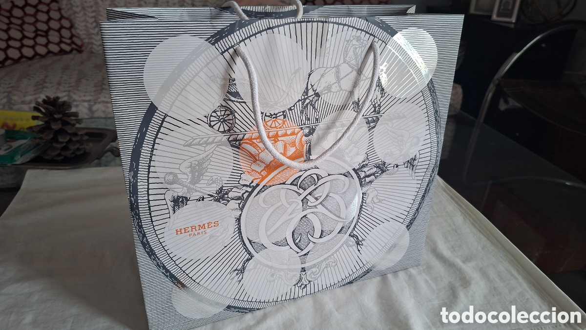 Vintage: Bolsa HERMES Perfumes Moda