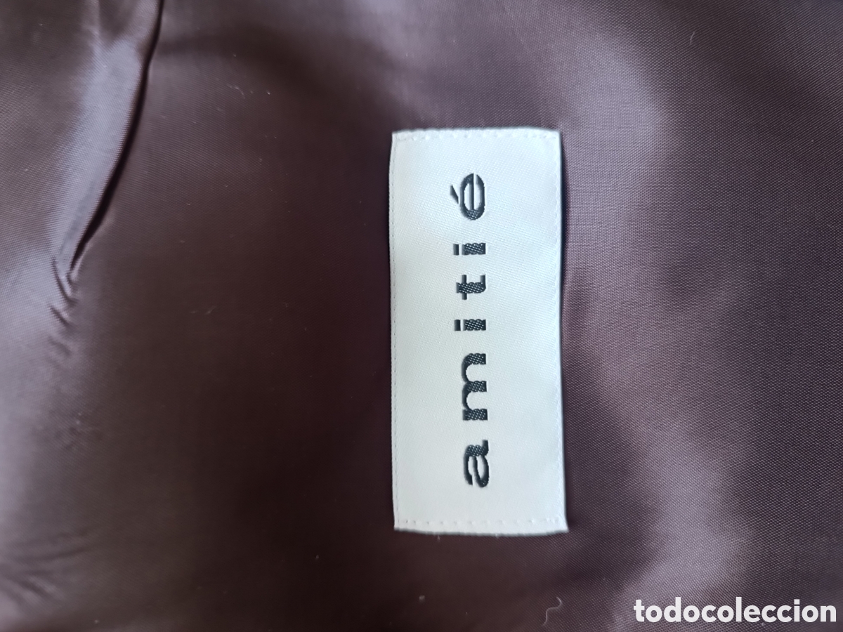 Vintage: Chaqueta de vestir marr&oacute;n - Foto 5