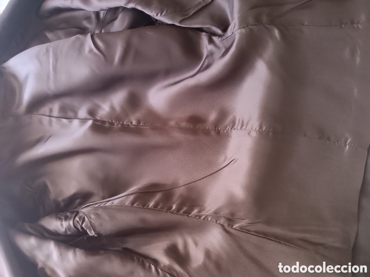 Vintage: Chaqueta de vestir marr&oacute;n - Foto 6