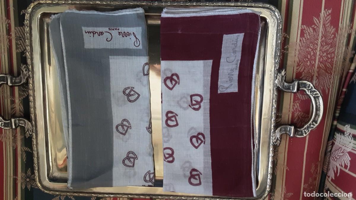 Vintage: Pa&ntilde;uelos de bolsillo Pierre Cardin - Foto 2