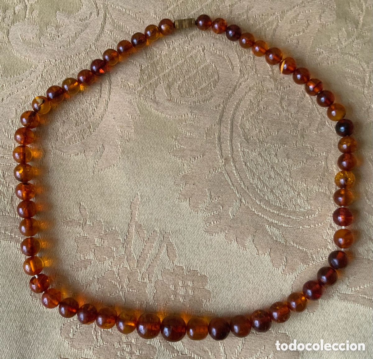 Vintage: COLLAR GARGANTILLA &Aacute;MBAR DEL BALTICO - Foto 7