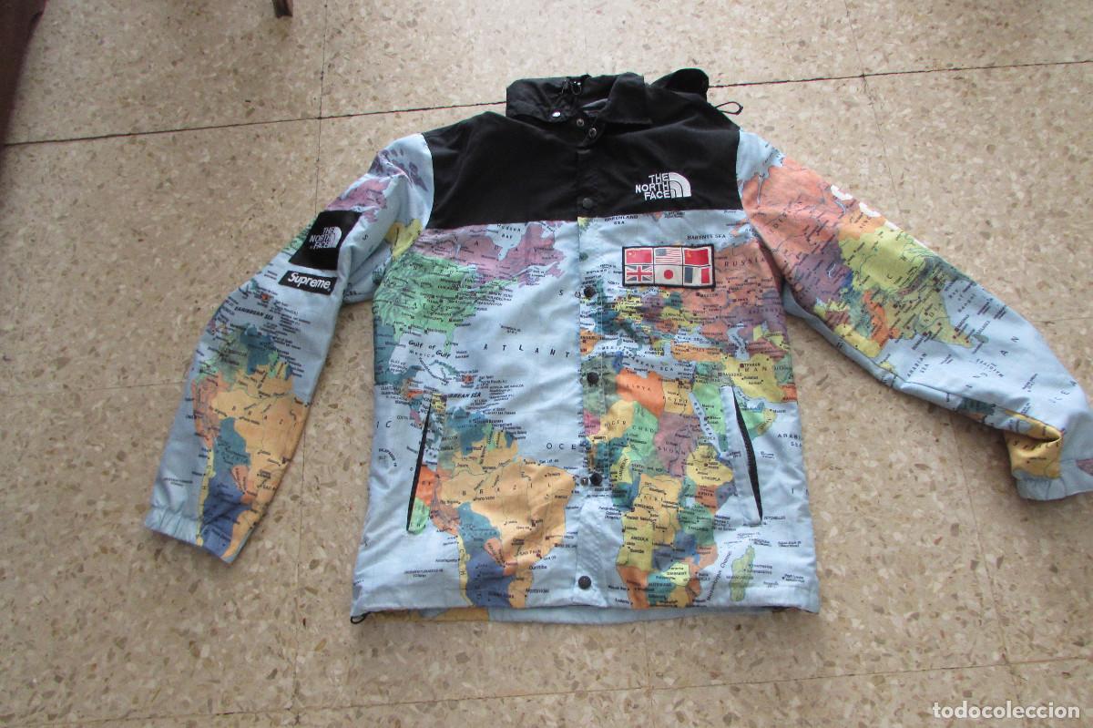 Vintage: Supreme x The North Face Atlas World Map Expedition Coaches Jacket Size XXL