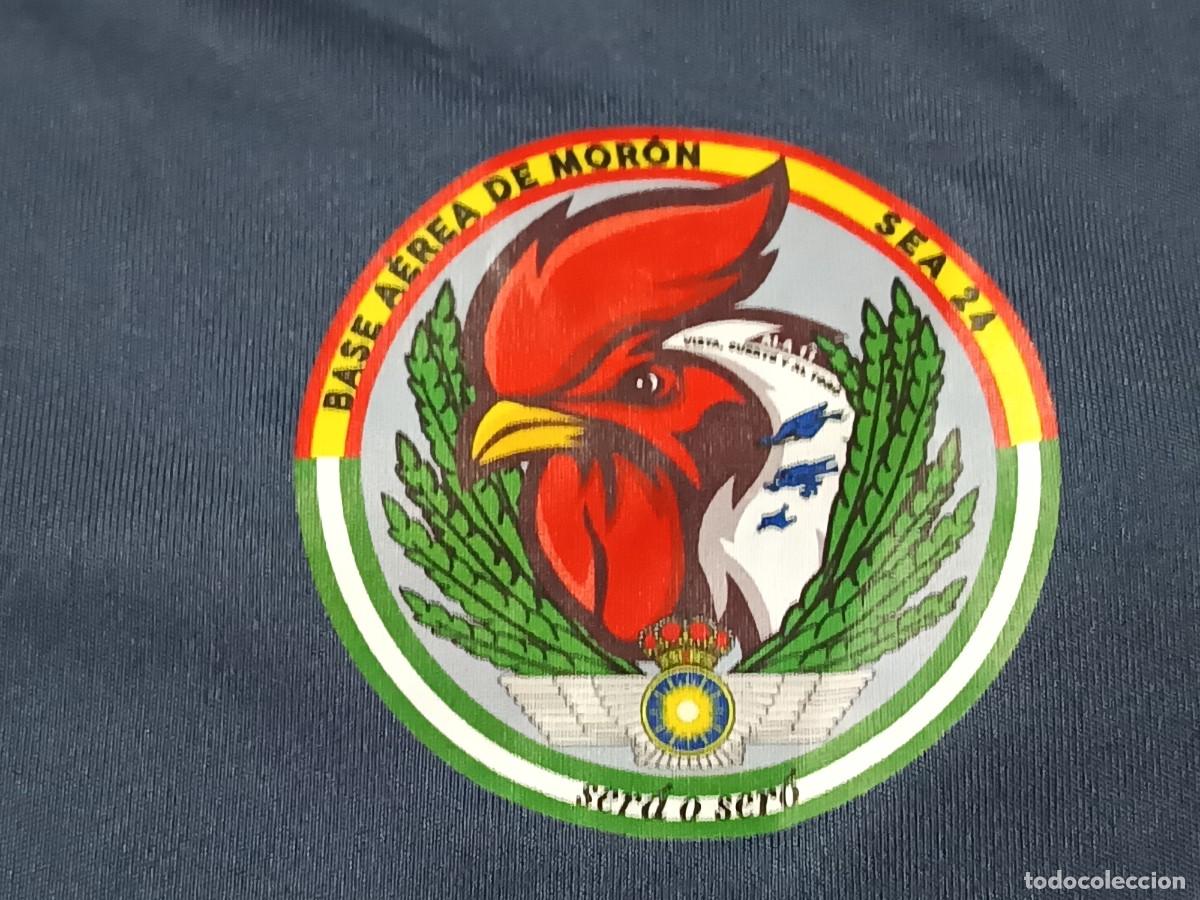 Vintage: CAMISETA BASE A&Eacute;REA MOR&Oacute;N &ndash; SEA 24 &ndash;. TALLA L (Nueva)