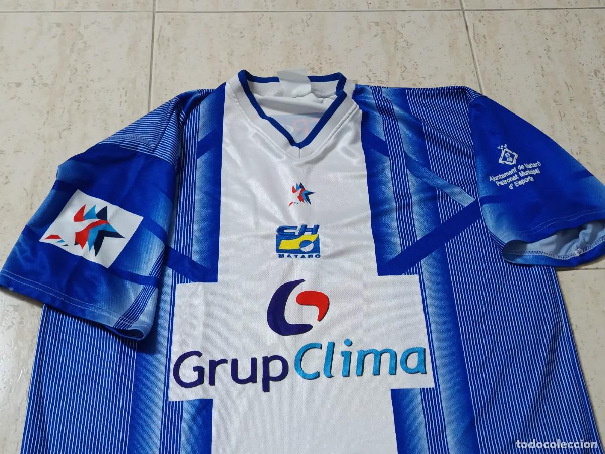 Vintage: Camiseta 2003/5 Club Hoquei Matar&oacute; Match OK LIGA. TALLA XL
