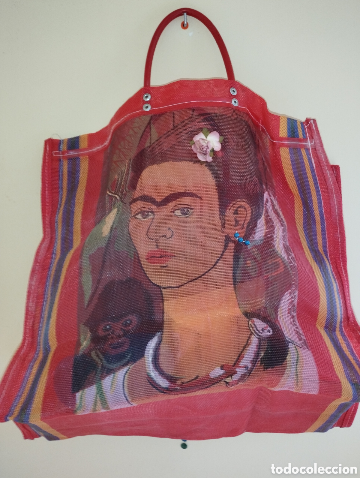 Vintage: Bolsa vintage retro Frida Kahlo