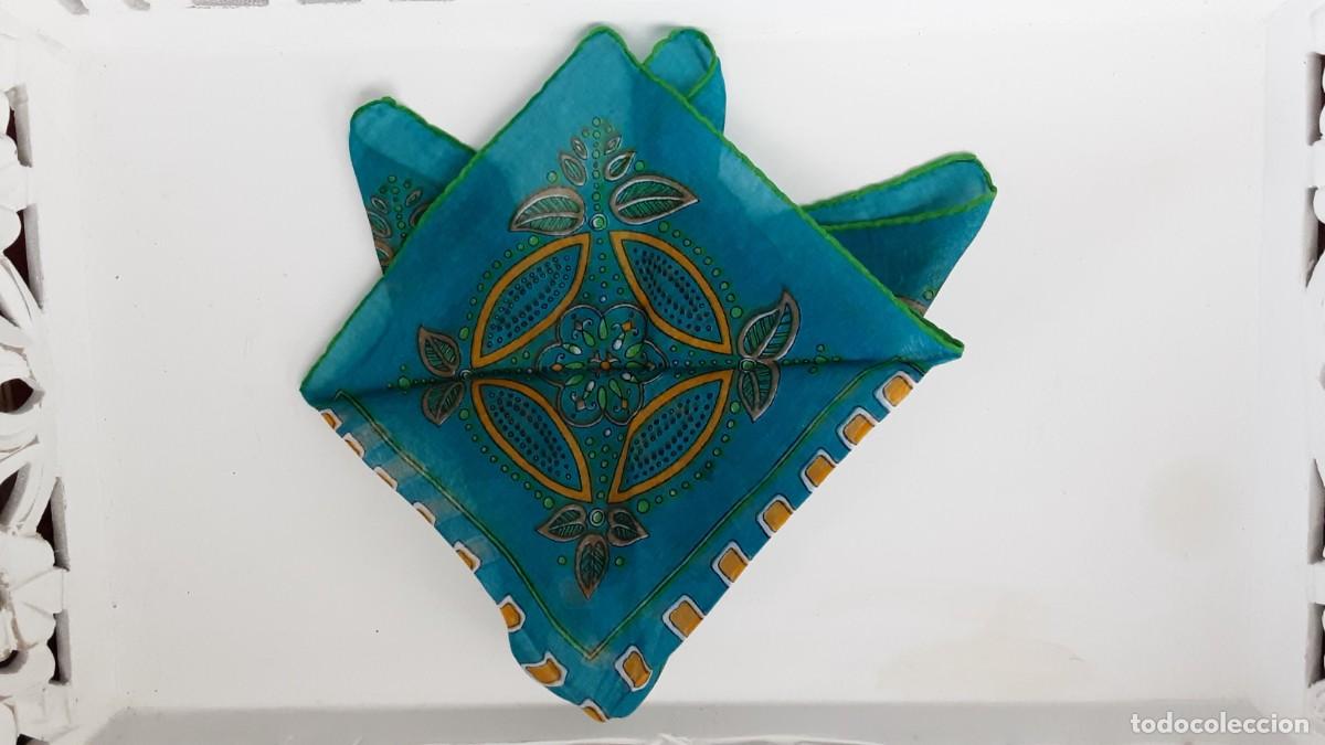 Vintage: Pa&ntilde;uelo de bolsillo original dise&ntilde;o - Foto 2