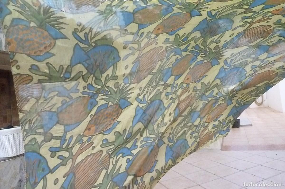 Vintage: Pareo dorado peces..