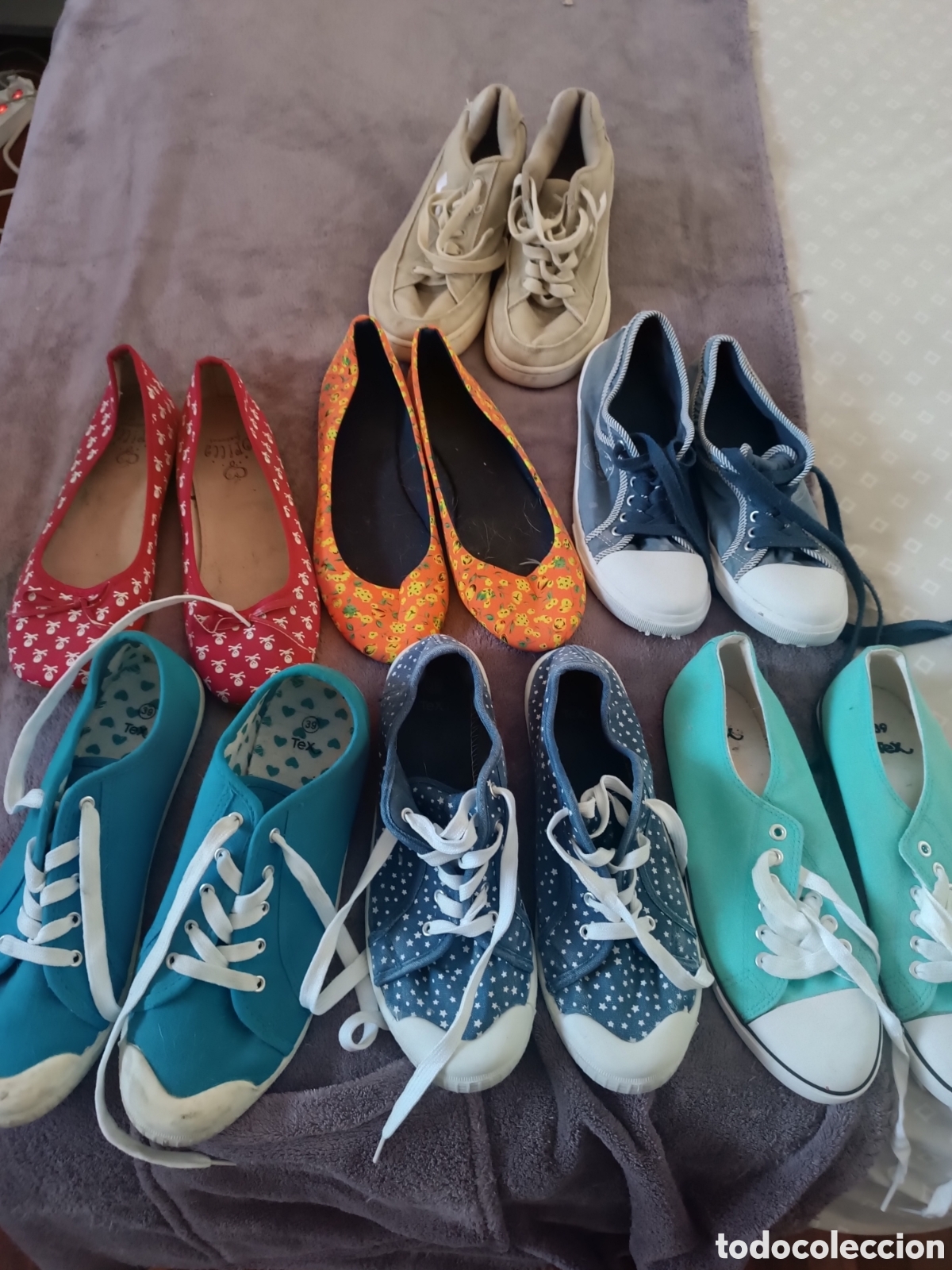 Vintage: Lote de zapatillas de deporte - Foto 1