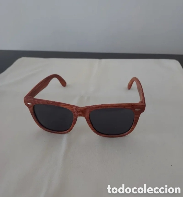 Vintage: Gafas de sol de madera Bacardi