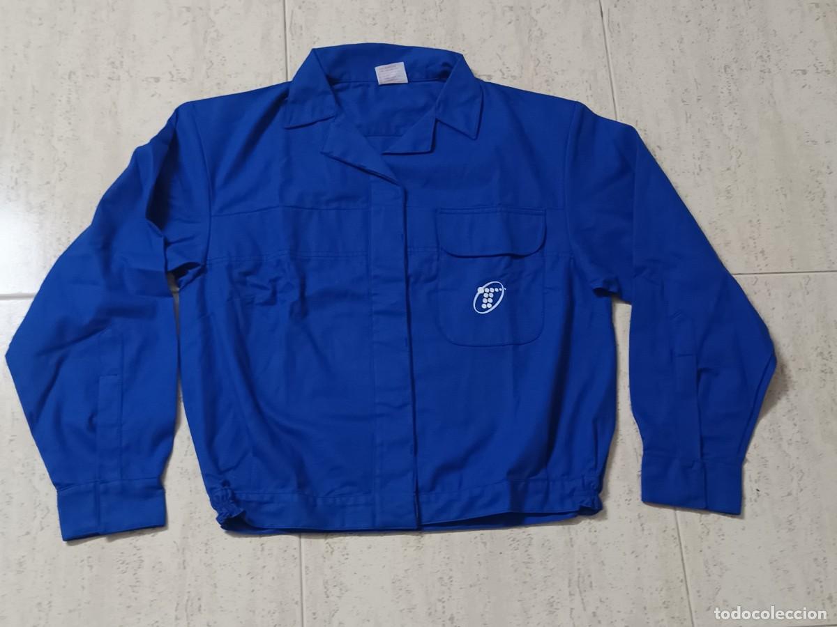 Vintage: CAZADORA DE TRABAJO TELEF&Oacute;NICA &ndash; A&Ntilde;OS 90-. TALLA L