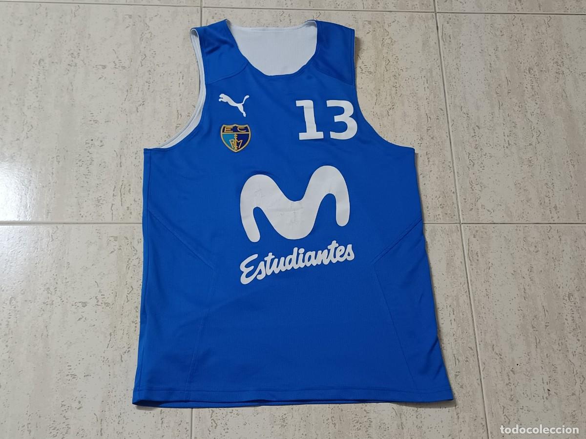 Vintage: Camiseta reversible player issue Movistar Estudiantes Puma M Number 13