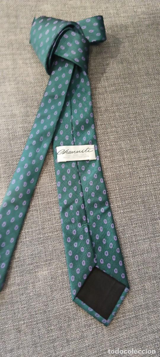 Vintage: Corbata CHANNITI. Seda de Thailandia