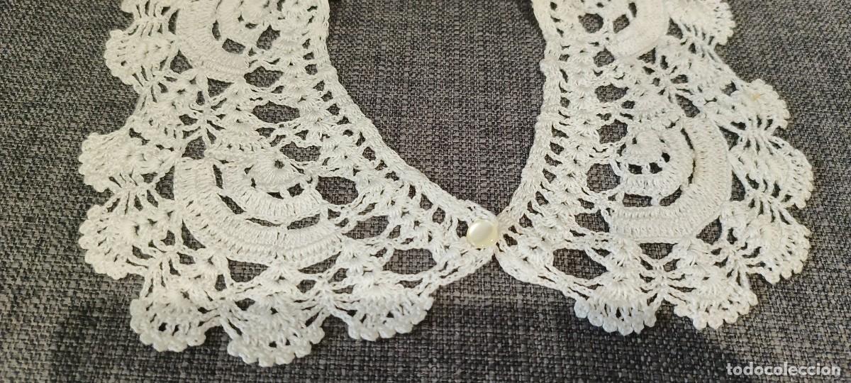 Vintage: Cuello hecho a mano de ganchillo - Foto 2