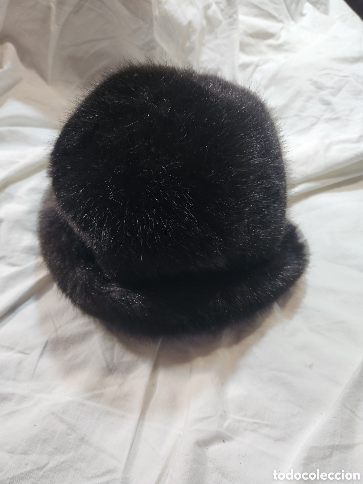 Vintage: ANTIGUO GORRO DE PIEL DE VISON. MADE IN FRANCE. VINTAGE