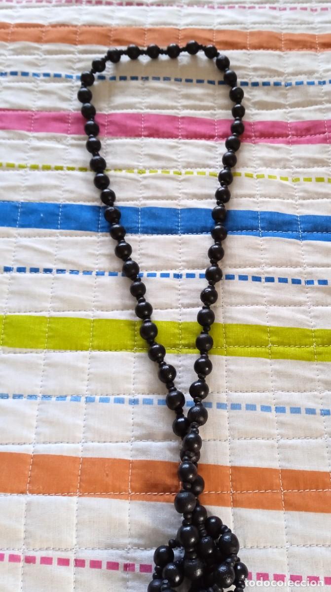 Vintage: COLLAR DE MADERA DE LOS A&Ntilde;OS 80 - Foto 11