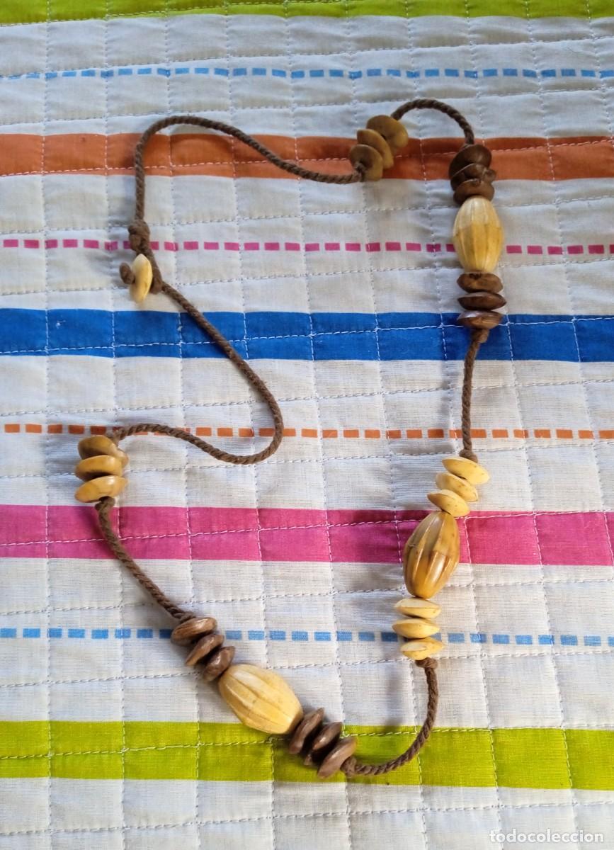 Vintage: COLLAR DE LOS A&Ntilde;OS 80-NO ES DE MADERA - Foto 2