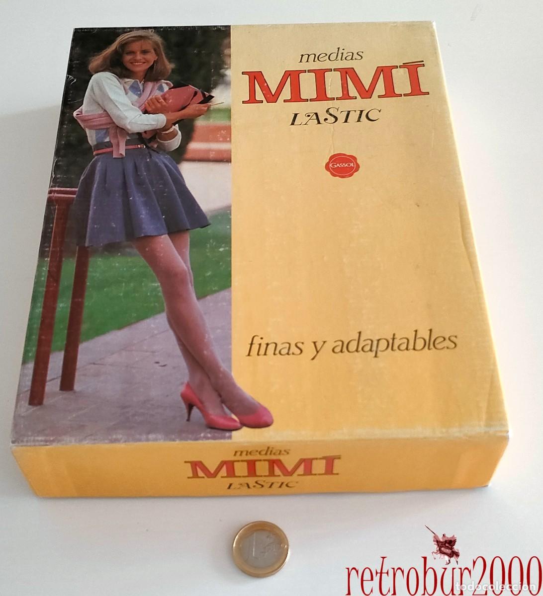 Vintage: Caja VAC&Iacute;A medias MIM&Iacute; vintage