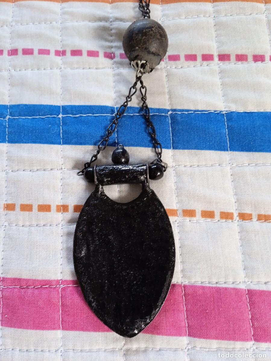Vintage: COLLAR DE METAL DE LOS A&Ntilde;OS 70 - Foto 8