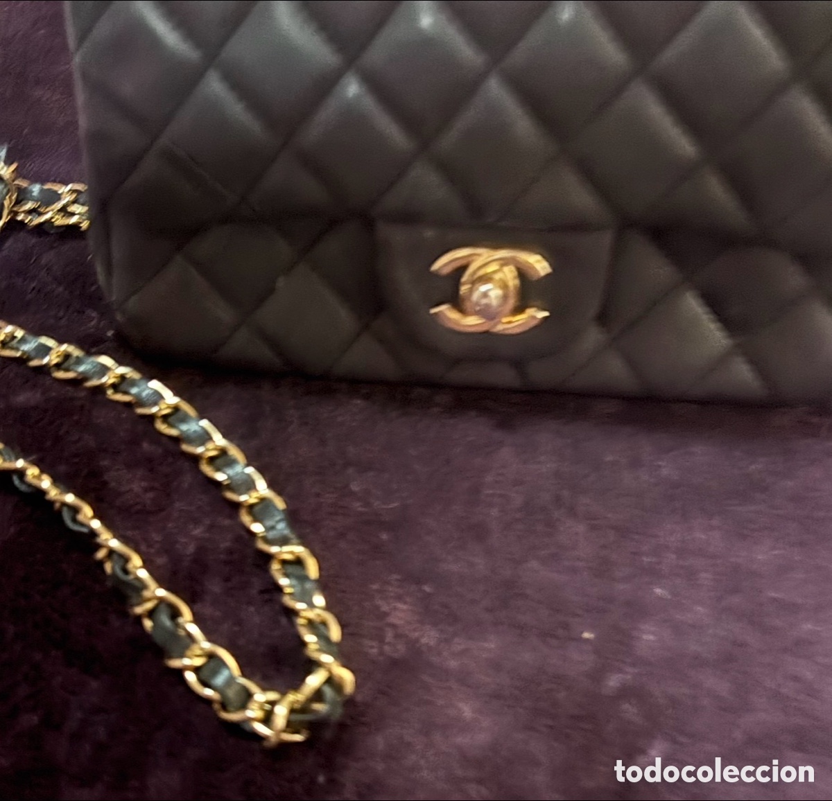 Vintage: Bolso Chanel color negro