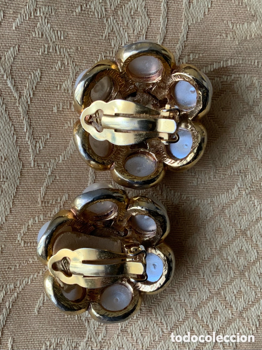 Vintage: PENDIENTES VINTAGE PERLAS - Foto 4