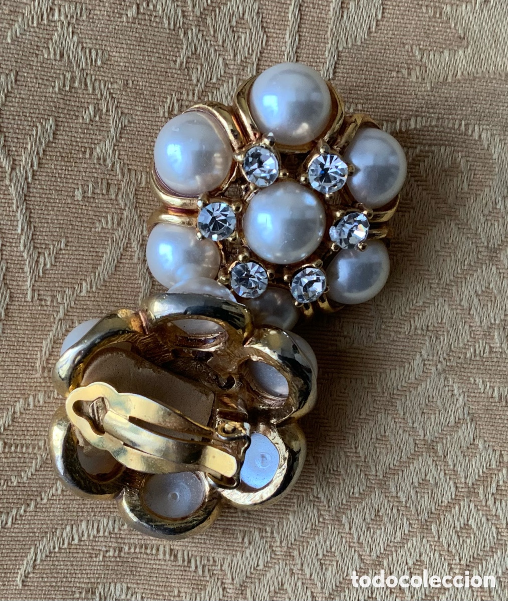 Vintage: PENDIENTES VINTAGE PERLAS - Foto 6