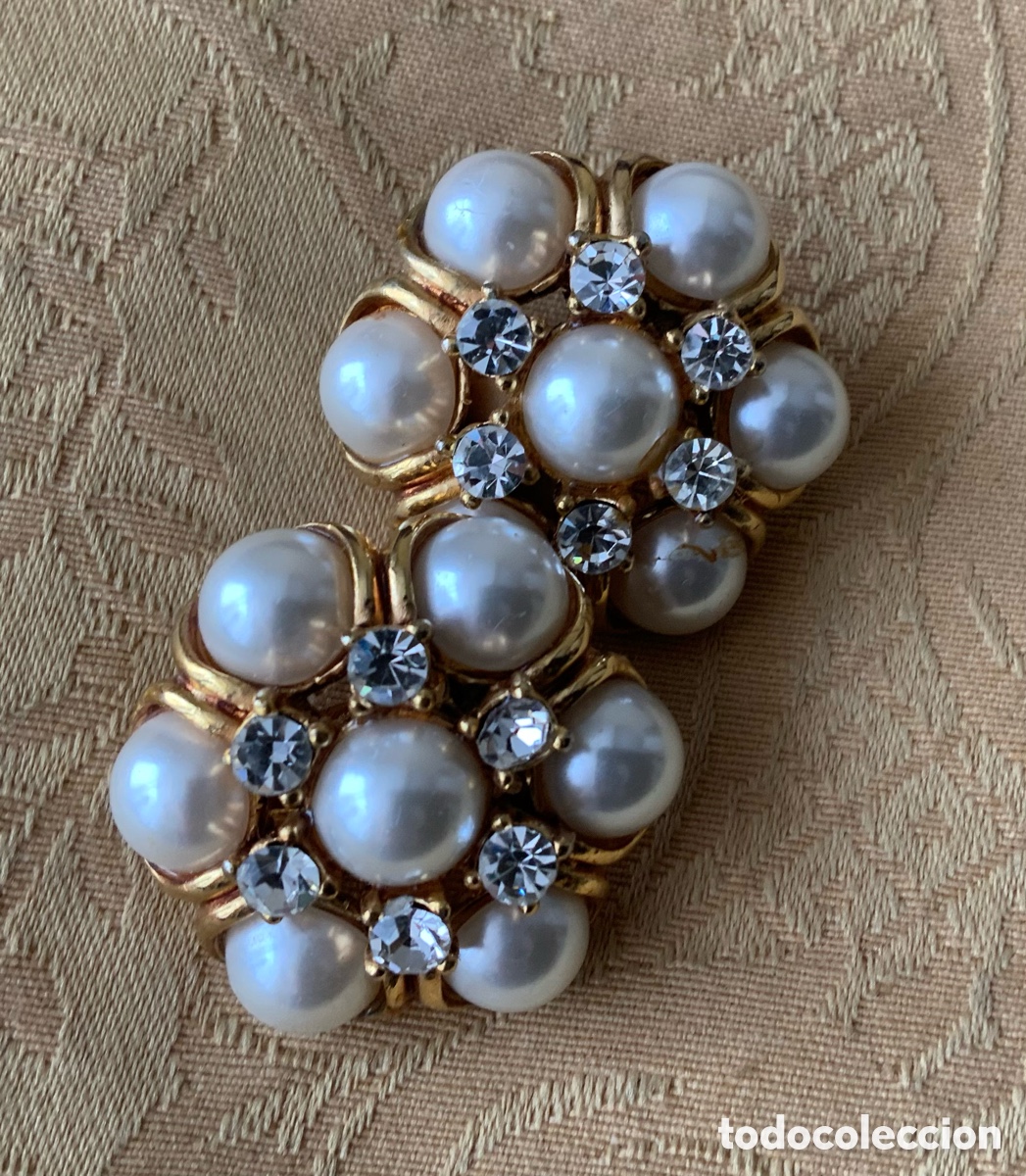 Vintage: PENDIENTES VINTAGE PERLAS - Foto 7
