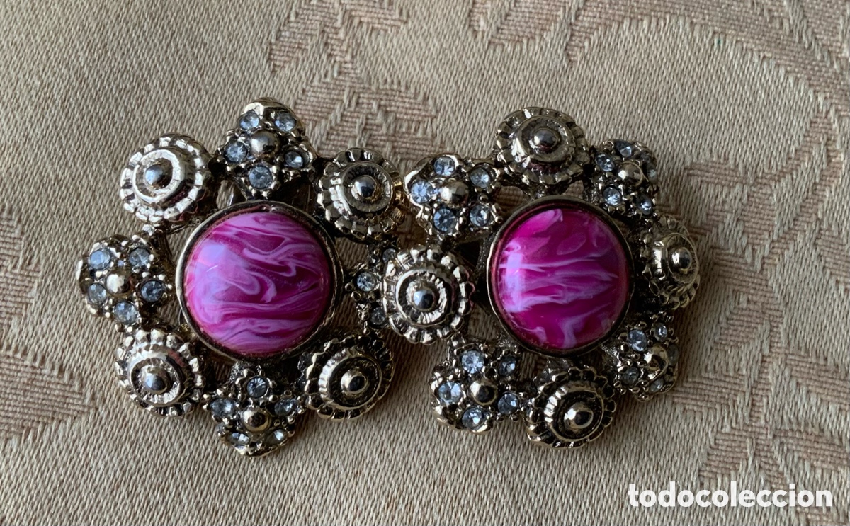 Vintage: PENDIENTES VINTAGE CIERRE CLIP