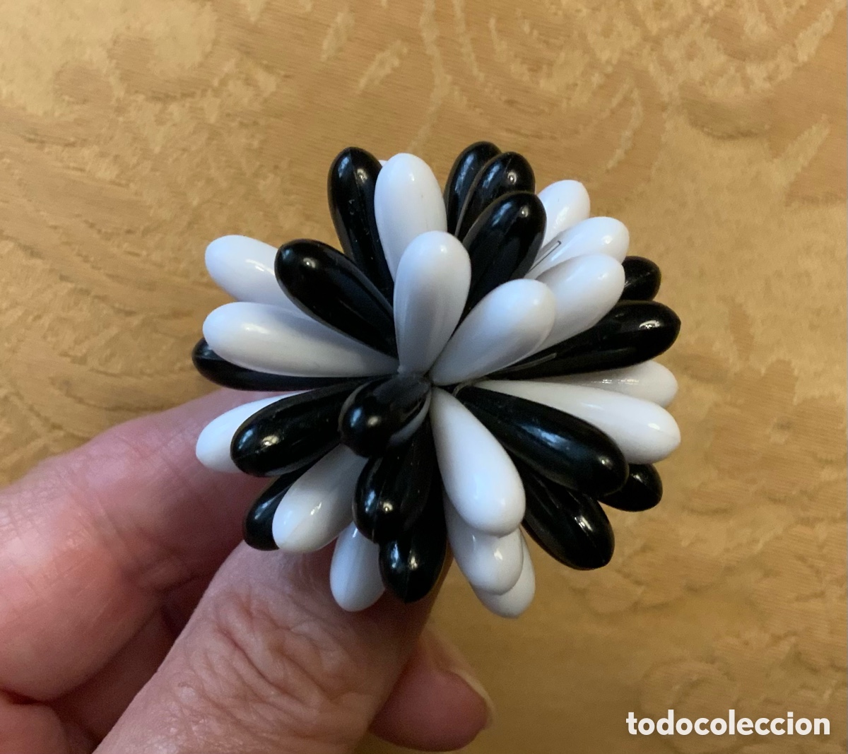 Vintage: PENDIENTES VINTAGE BLANCOS Y NEGROS - Foto 9