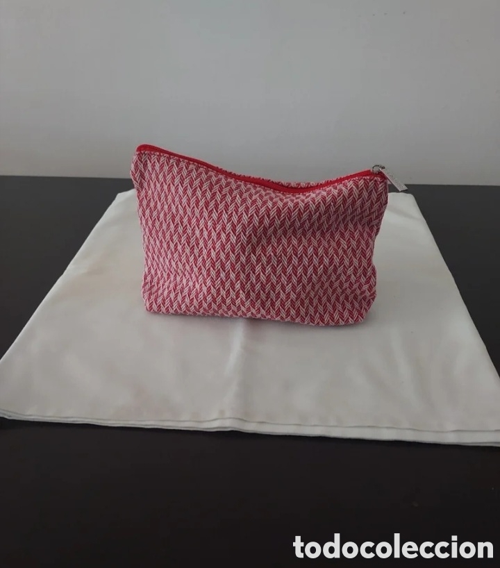 Vintage: Neceser Clarins rojo
