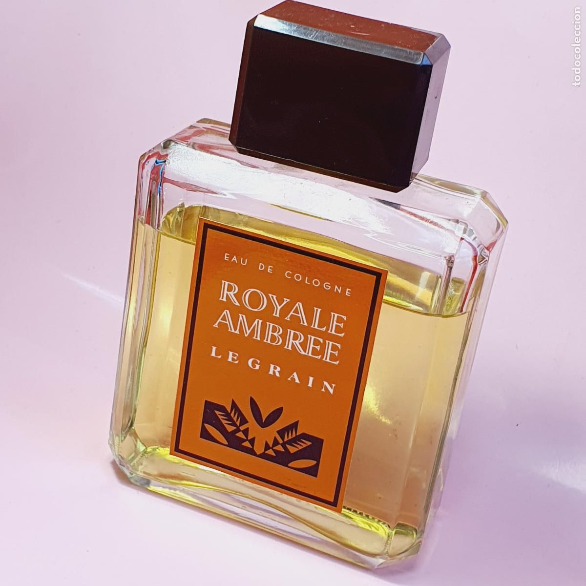 Vintage: FRASCO COLONIA-ROYALE AMBREE-LEGRAIN-3/4 L-COLECCIONISTAS-VER FOTOGRAF&Iacute;AS.