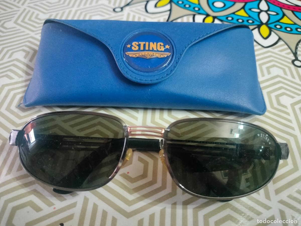 Vintage: GAFAS DE SOL STING OCCHIALI FUNDA ORIGINAL MUY BUEN ESTADO VER FOTOS