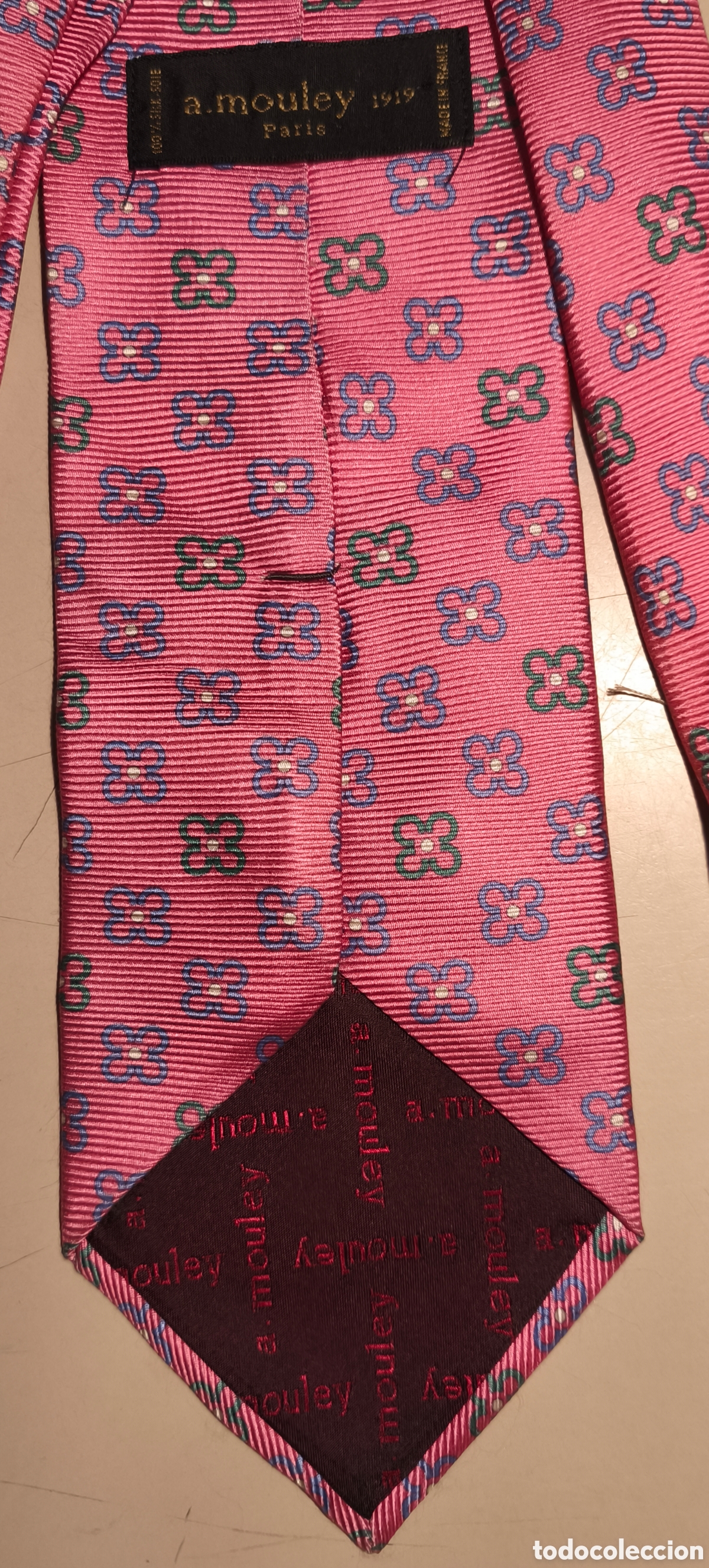 Vintage: Corbata de seda ( Mouley) Francia