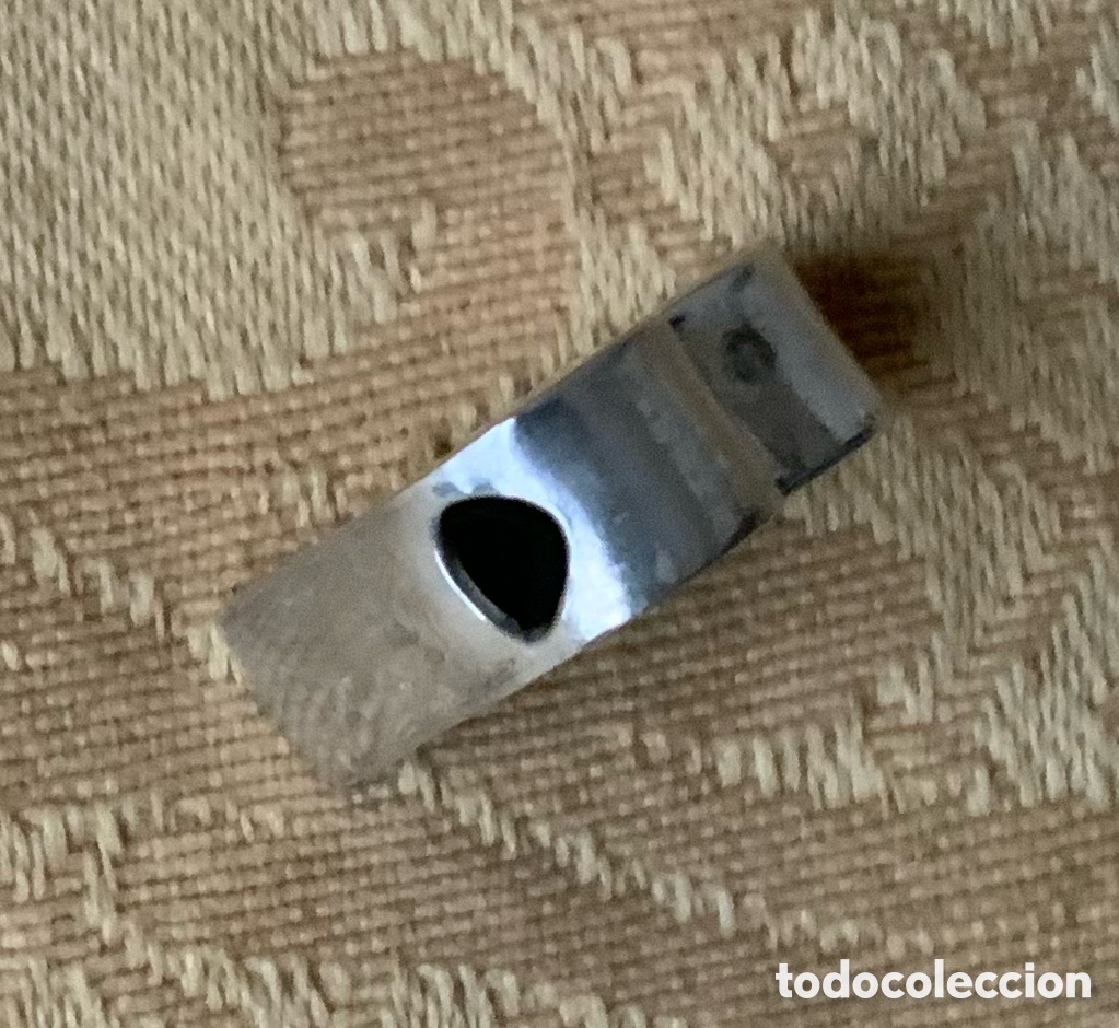 Vintage: COLGANTE DE PLATA 925 FORMA DE CORAZON - Foto 5