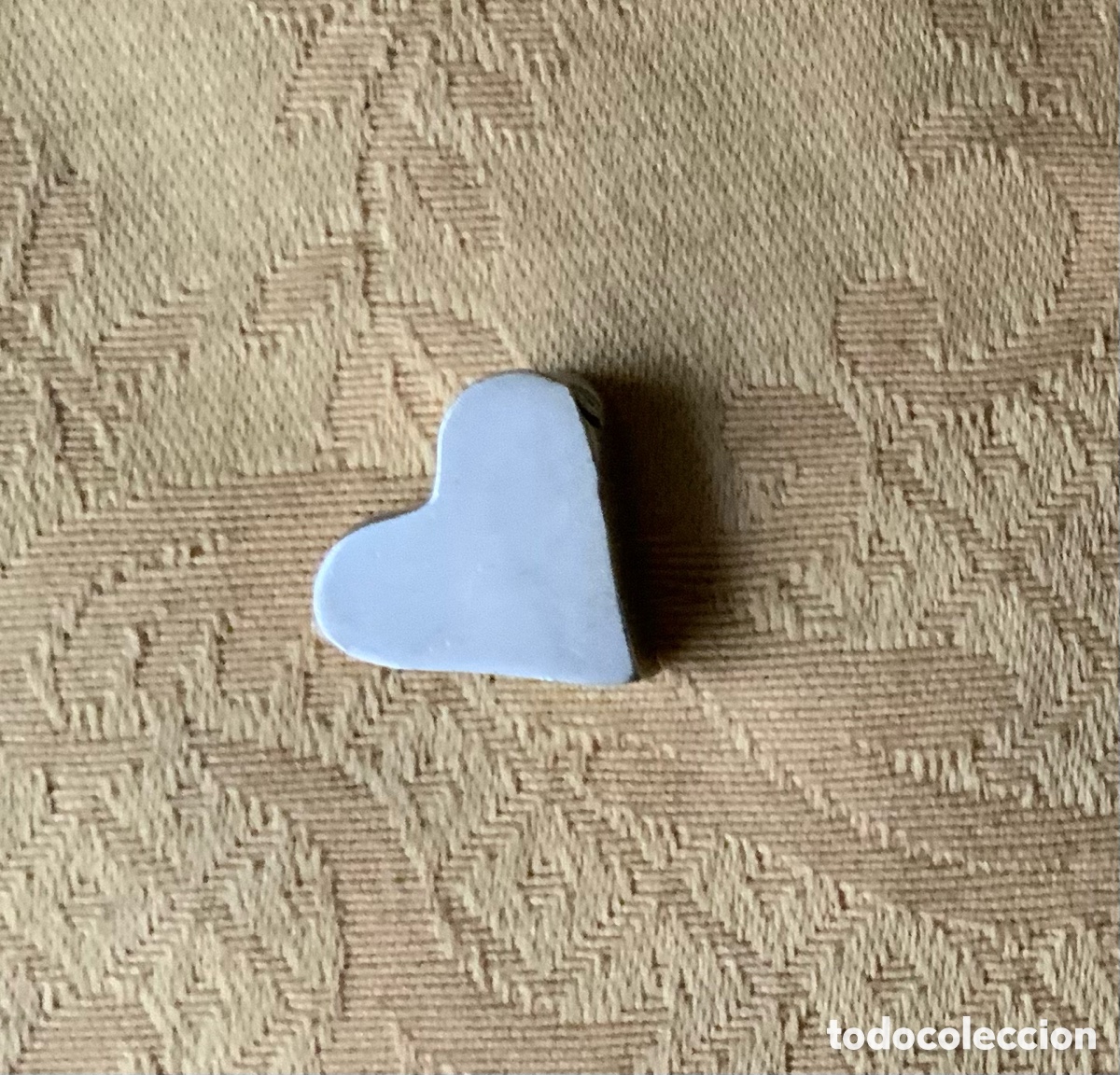 Vintage: COLGANTE DE PLATA 925 FORMA DE CORAZON - Foto 6