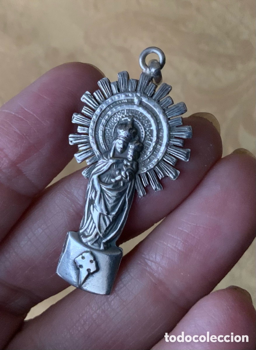 Vintage: COLGANTE VIRGEN DEL PILAR - Foto 2