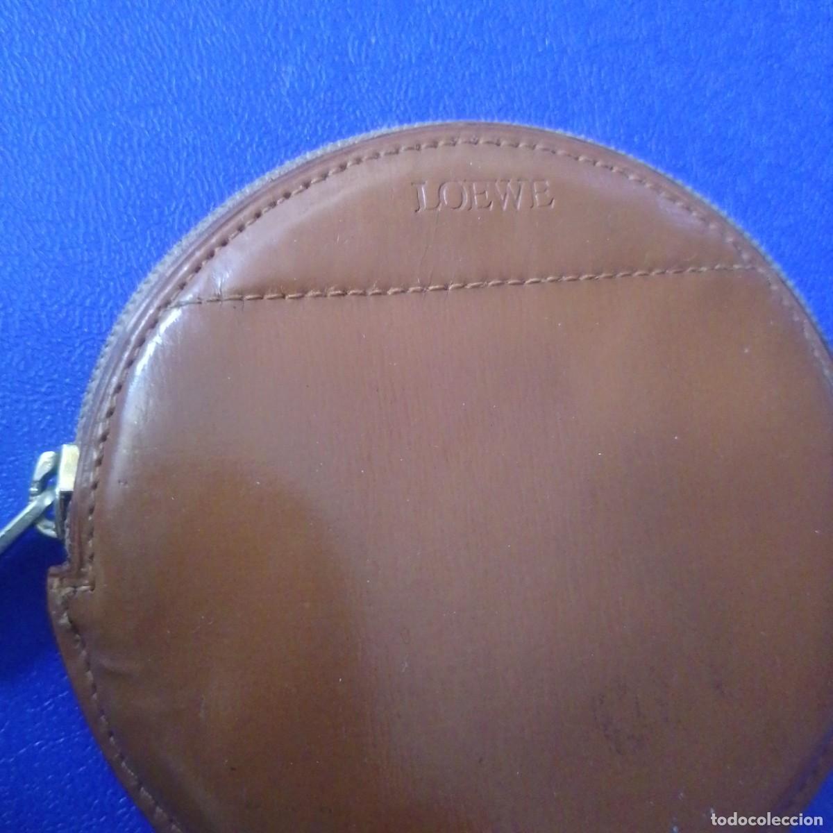 Vintage: Monedero Loewe, color caramelo