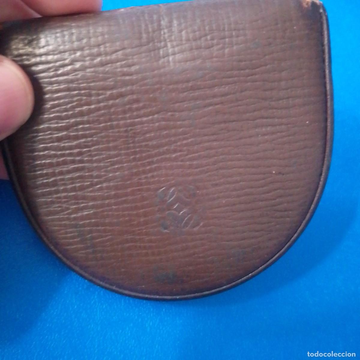 Vintage: Monedero Loewe marr&oacute;n
