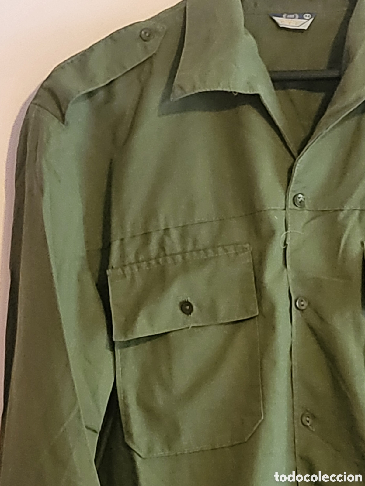 Vintage: Camisa del ej&eacute;rcito espa&ntilde;ol a&ntilde;os 80 - Foto 4