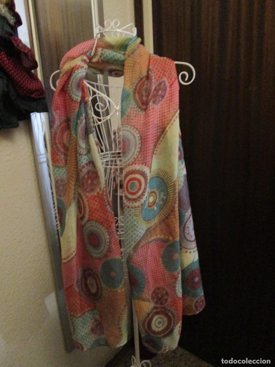 Vintage: PRECIOSO FULAR FOULARD CON ESTAMPADO DE MANDALAS