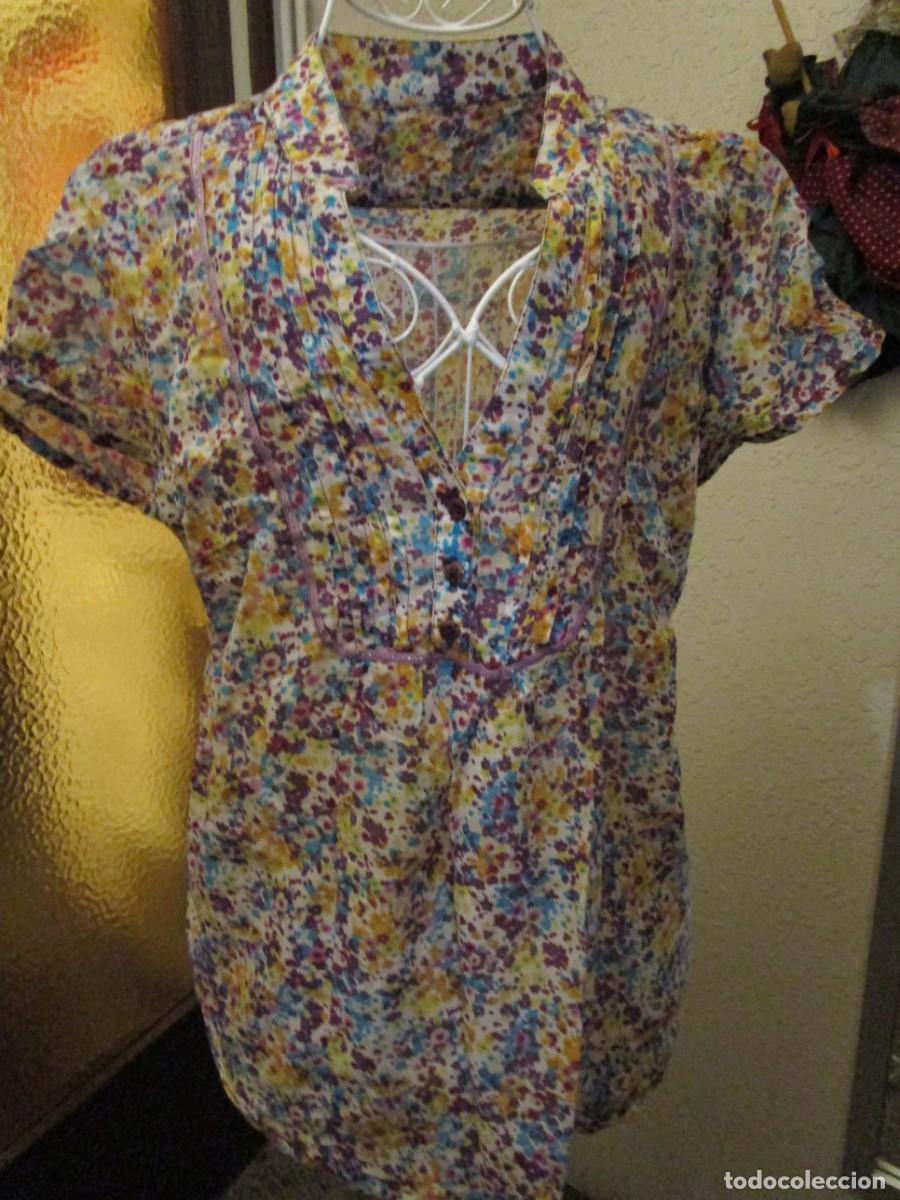 Vintage: BLUSA ESTAMPADA DE MANGA CORTA - Foto 2