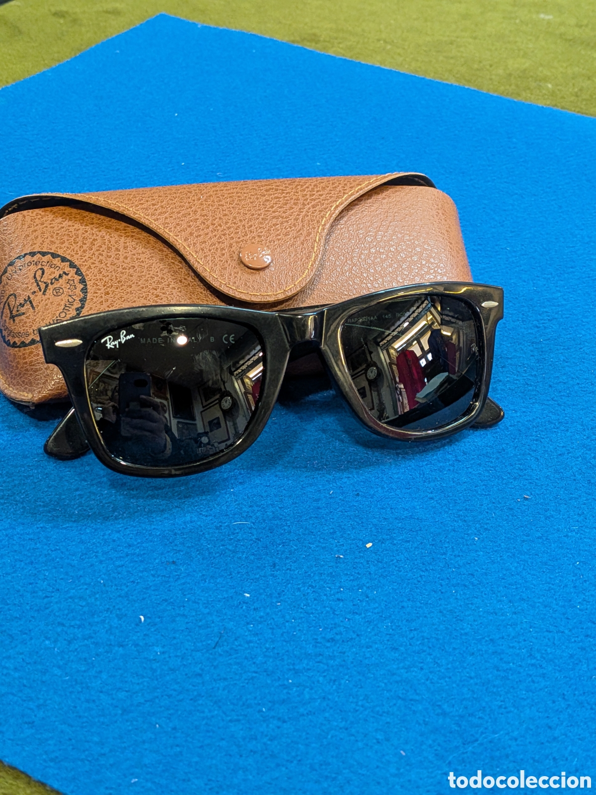 Vintage: Gafas de sol, RAY-BAN negras. Made in italy. originales. REF-450/2
