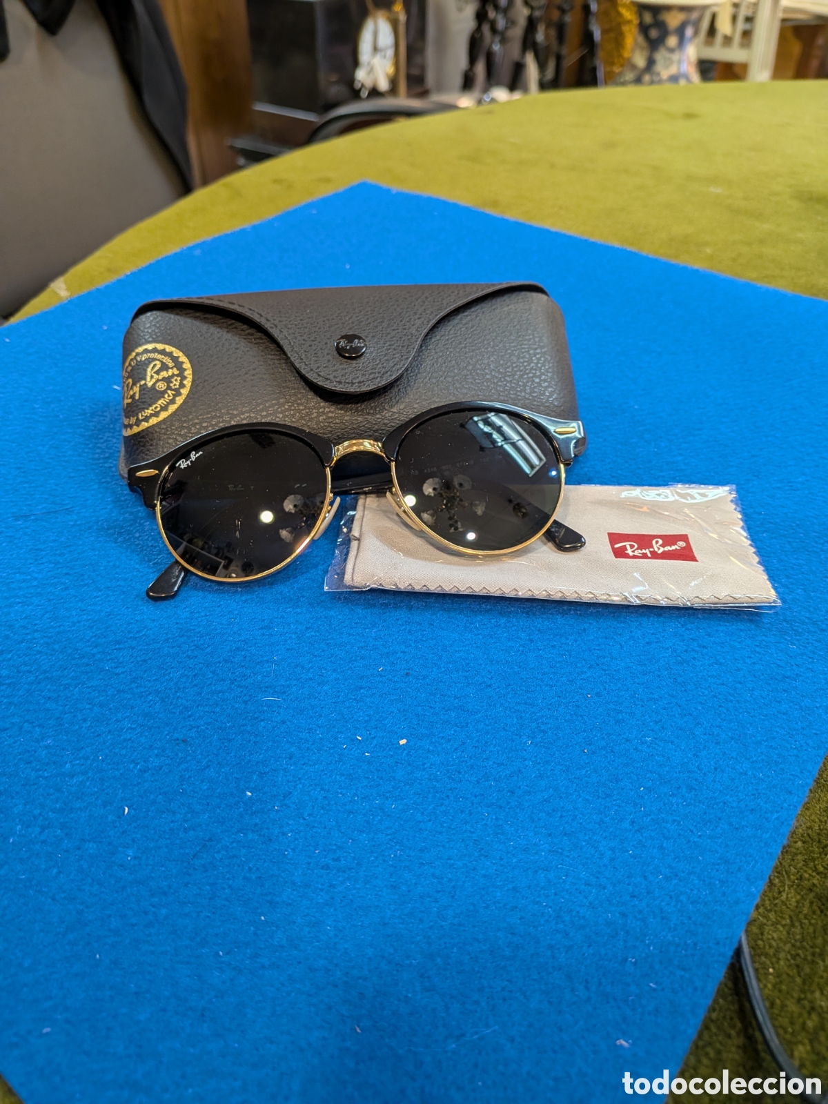 Vintage: Gafas de sol, RAY-BAN modelo clubround RB 4246. originales. REF-450/3