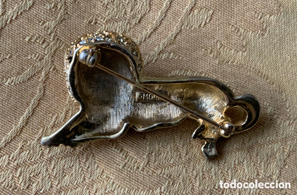 Vintage: Antiguo broche monet - Foto 3
