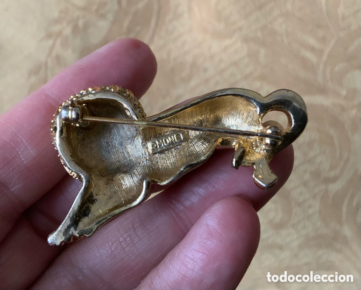 Vintage: Antiguo broche monet - Foto 6