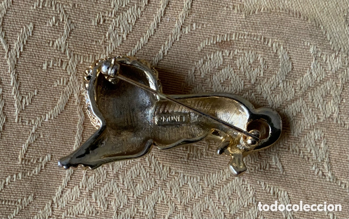 Vintage: Antiguo broche monet - Foto 9